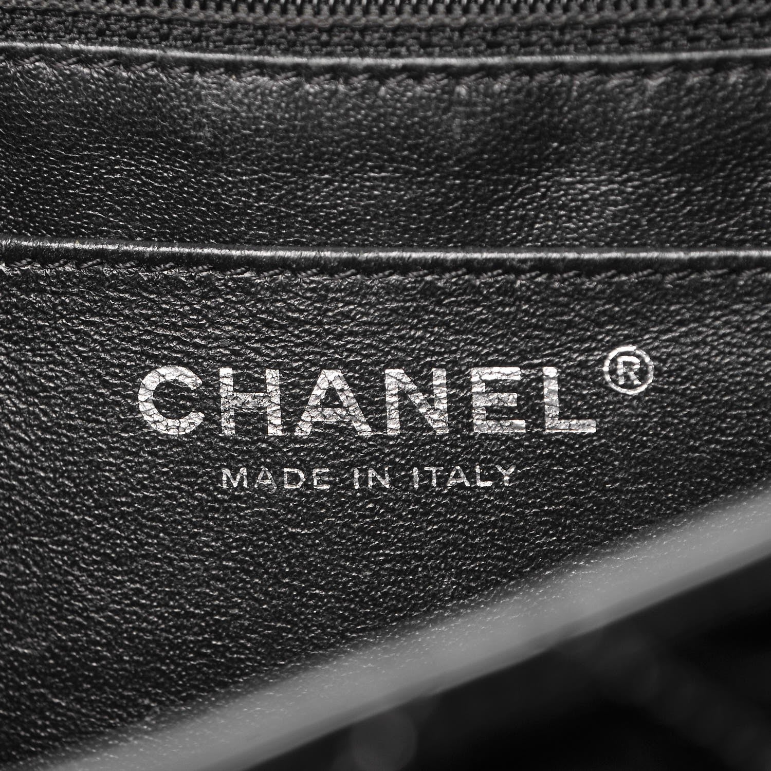 Chanel Patent Quilted Jumbo Single Flap Black 7 of 10