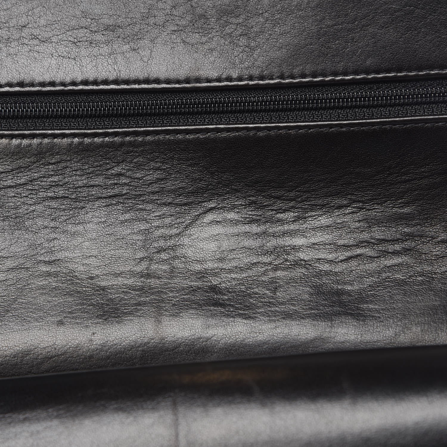 Chanel Lambskin Quilted Medium Double Flap Black 9 of 15