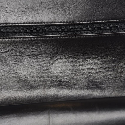 Chanel Lambskin Quilted Medium Double Flap Black 9 of 15