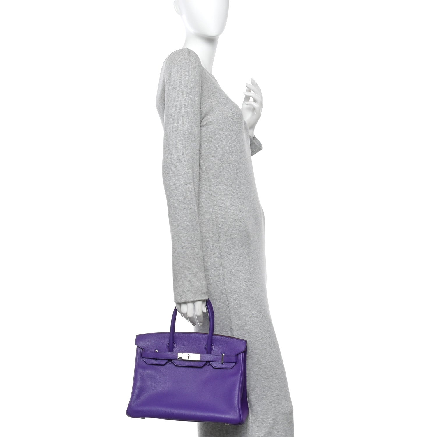 Hermes Epsom Birkin 30 Crocus 2 of 16