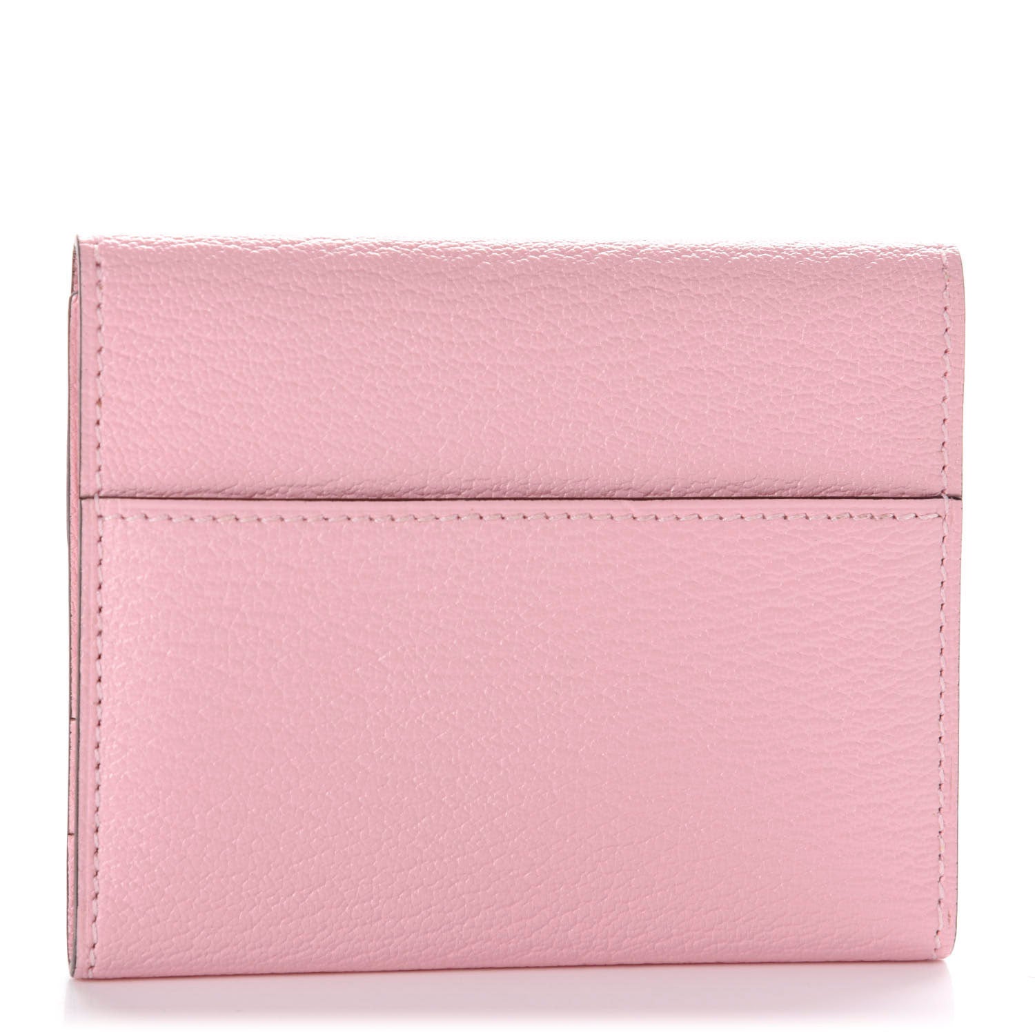 Hermes Chevre Mysore Mini Clic Card Holder Rose Sakura 2 of 7