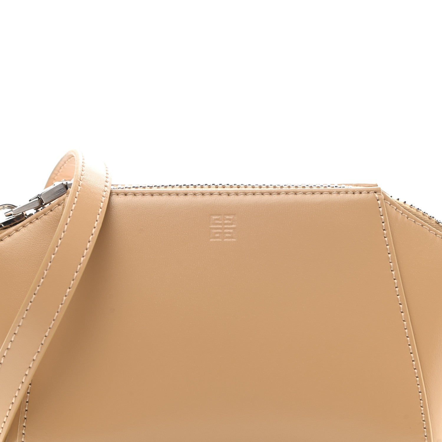 Givenchy Smooth Calfskin Nano Antigona Beige Cappuccino 6 of 8