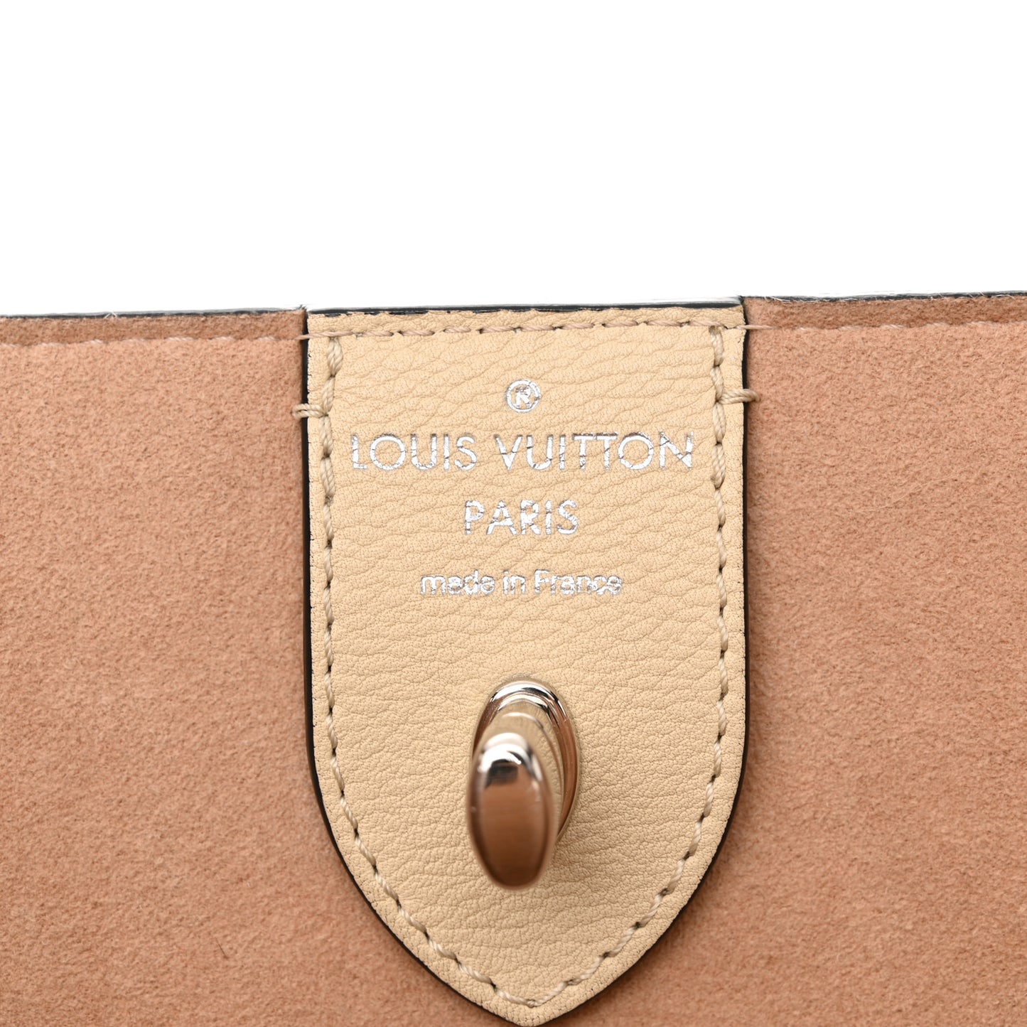 Calfskin Lockme Go Tote Black Vanilla
