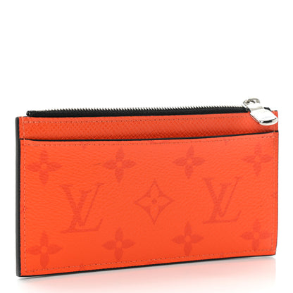 Louis Vuitton Taigarama Coin Card Holder Orange 3 of 7