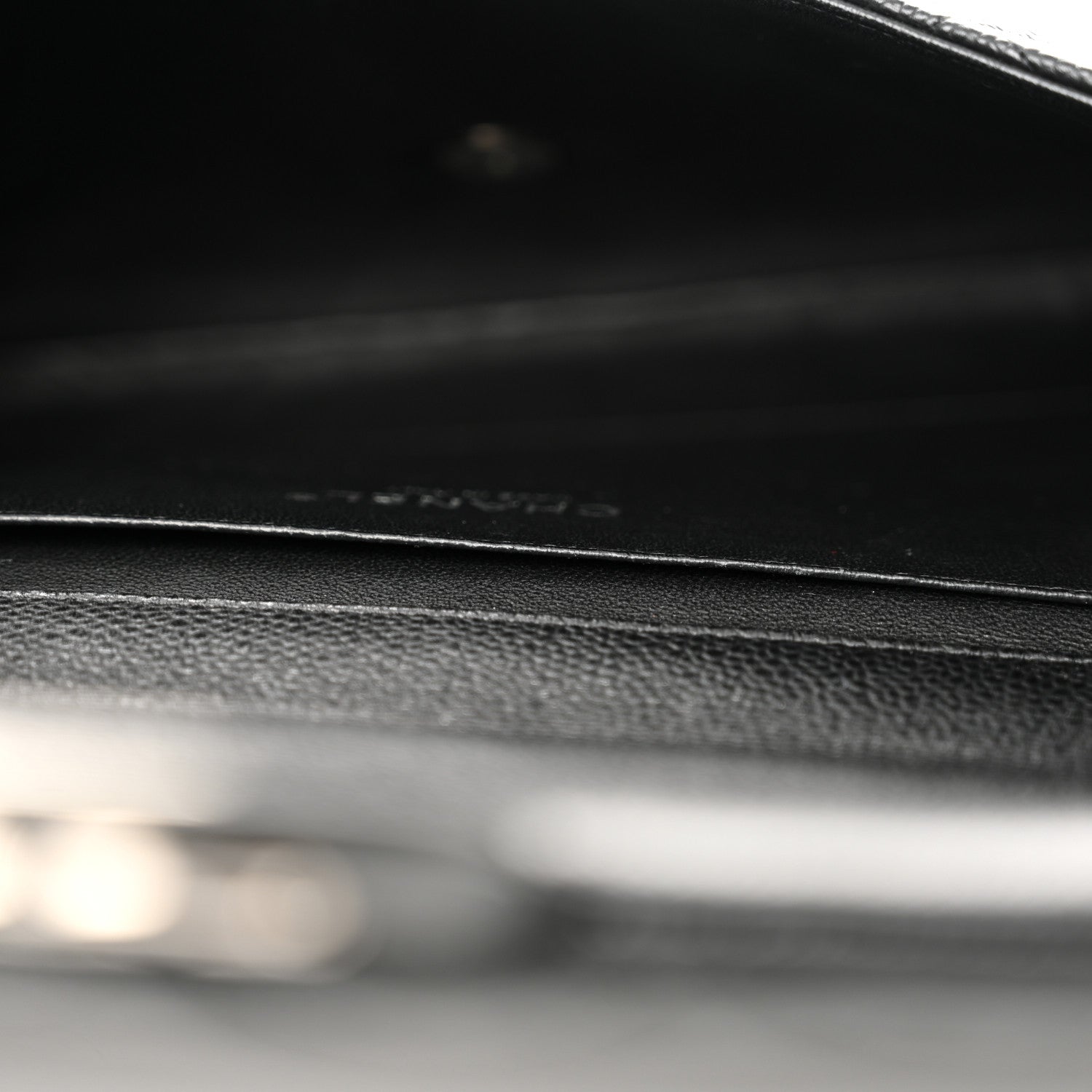 Chanel Caviar Quilted Clutch With Chain Flap Black 11 of 13