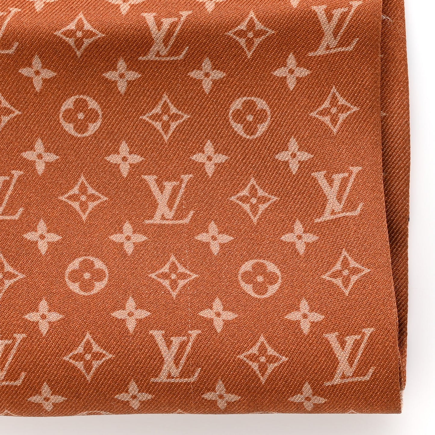 Silk Monogram Planet LV Bandeau Beige