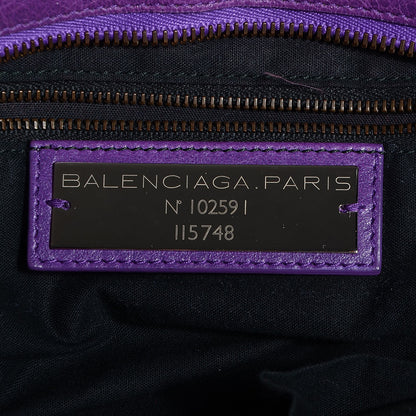 Balenciaga Agneau Classic Hardware City Ultraviolet 8 of 11