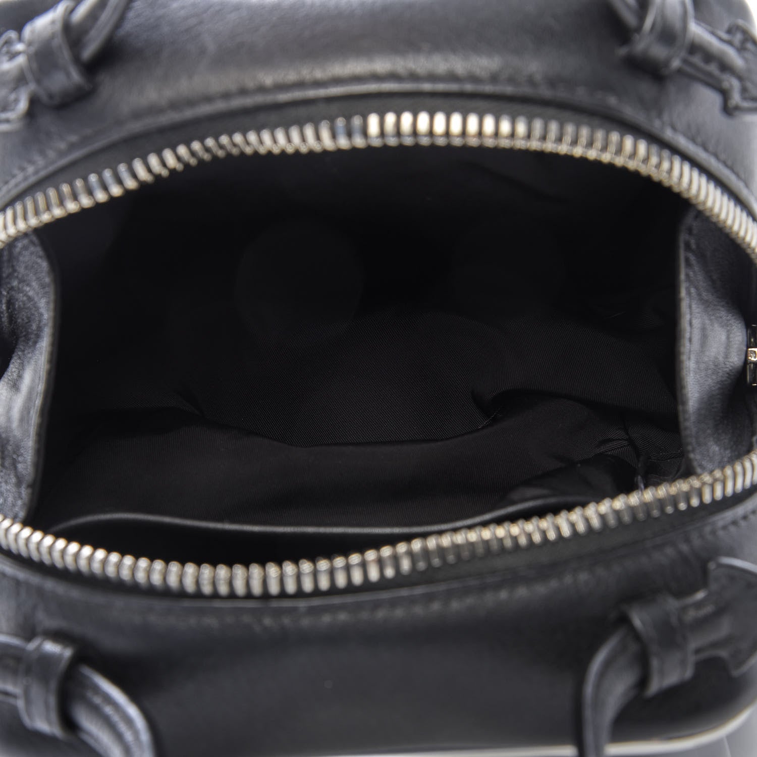 Alexander Wang Supple Calfskin Halo Top Handle Bag Black 5 of 9