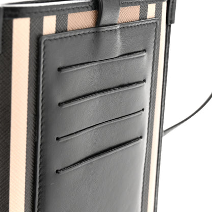 Burberry E-Canvas Calfskin Icon Stripe Anne Phone Case With Strap Archive Beige 13 of 13
