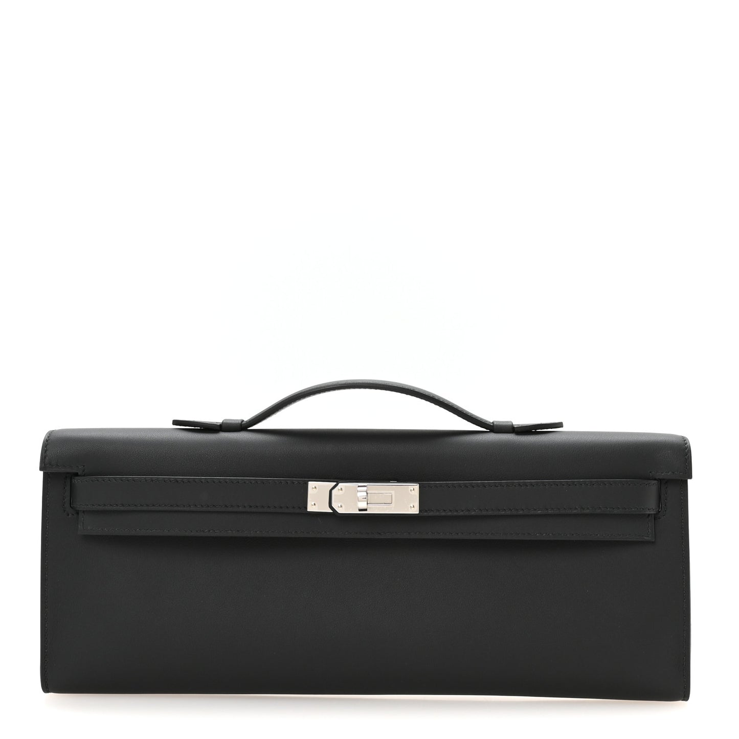 Swift Kelly Cut Clutch Pochette Black
