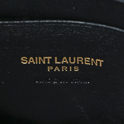 Saint Laurent Grain De Poudre Matelasse Monogram Mini Lou Camera Bag Brilliant Grass 6 of 10