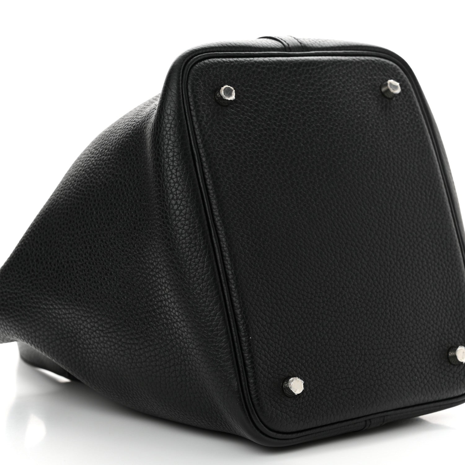 Hermes Taurillon Clemence Picotin Lock 22 MM Black 9 of 11