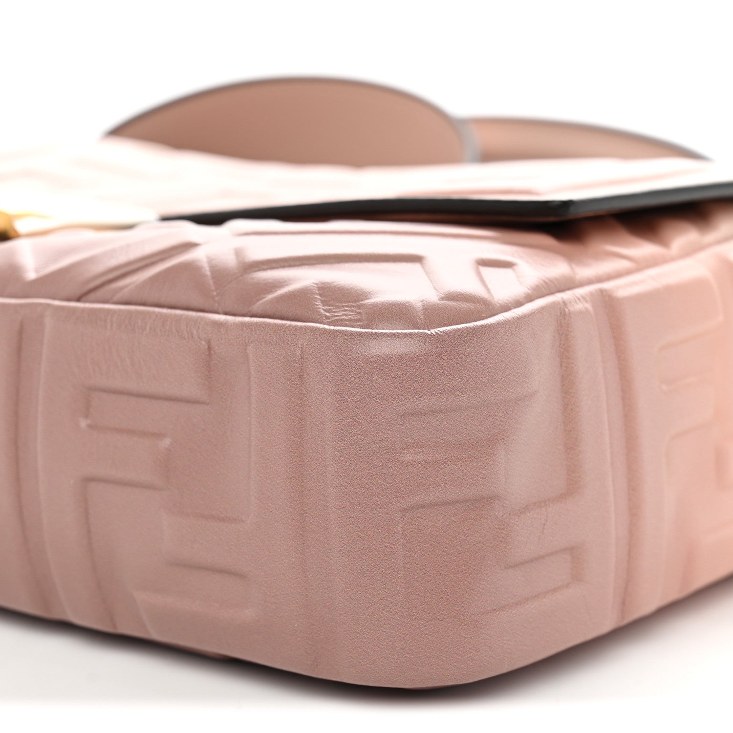 Fendi Calfskin FF 1974 Embossed Baguette Soap 9 of 11