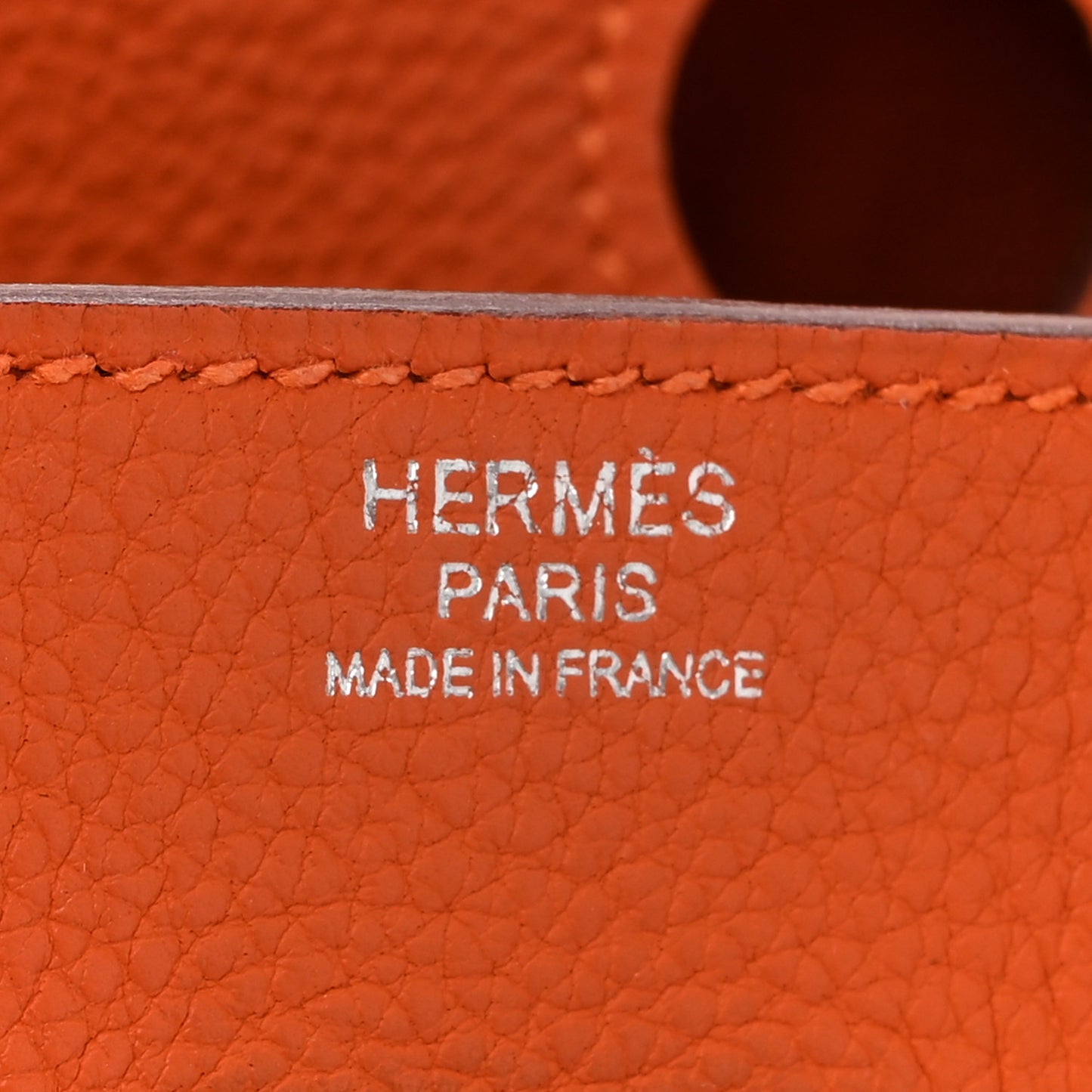 Togo Birkin 30 Orange