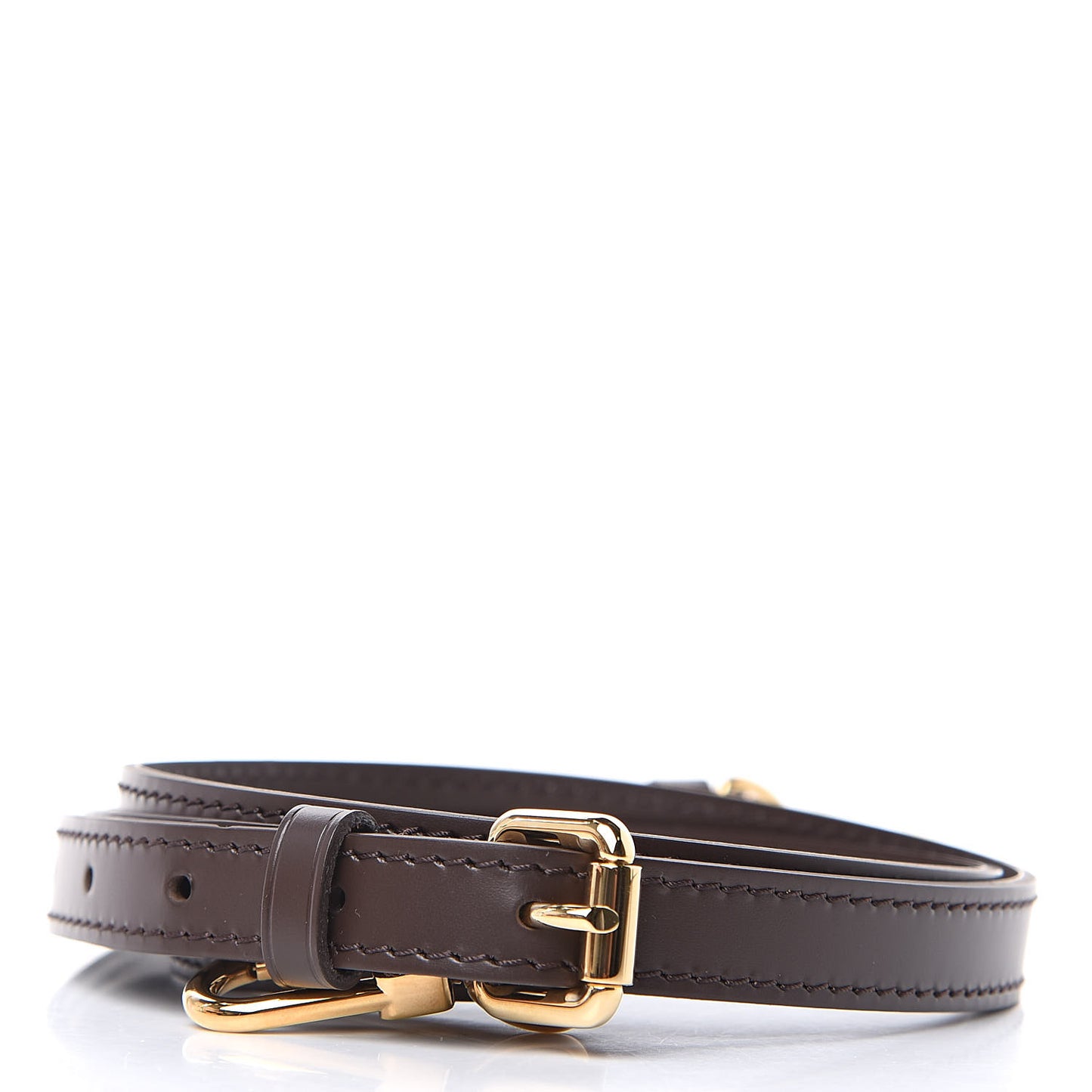 Calfskin 16mm Adjustable Shoulder Strap Brown