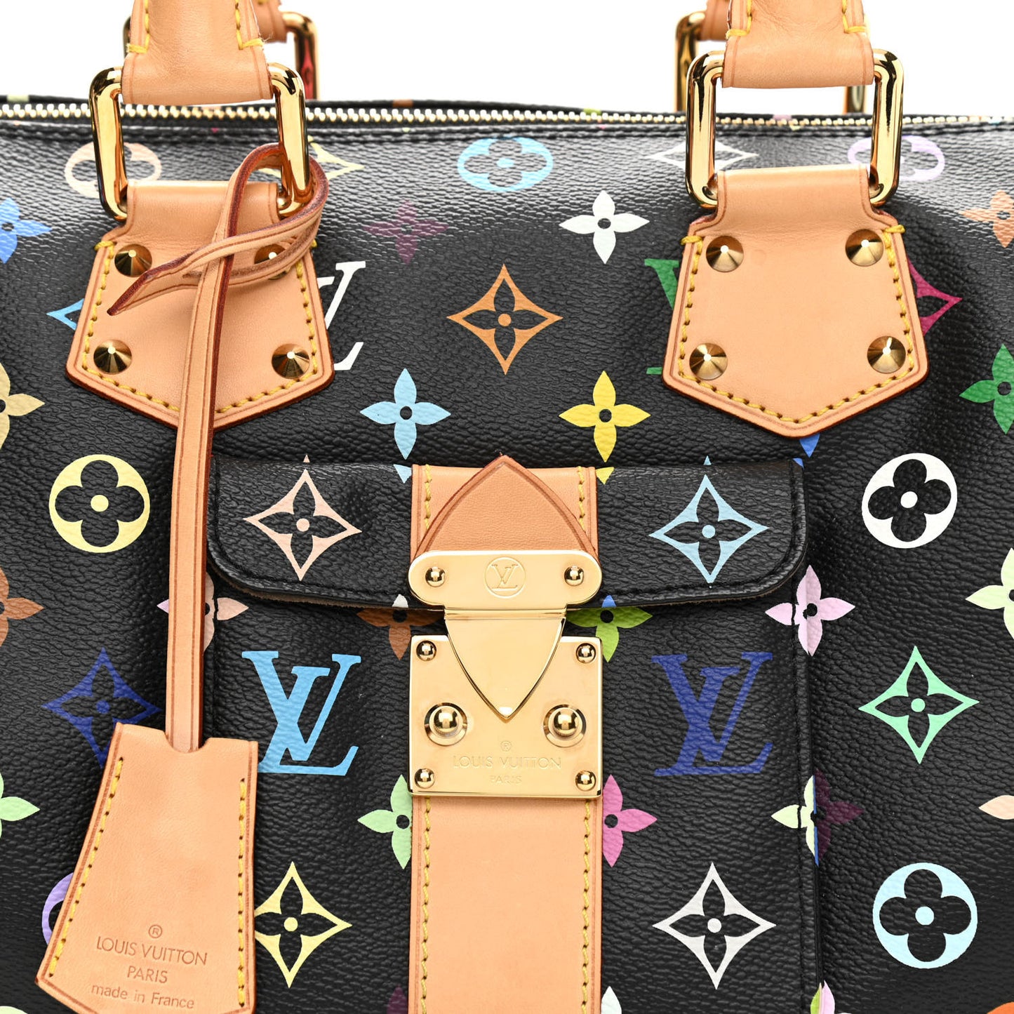 Monogram Multicolor Speedy 30 Black