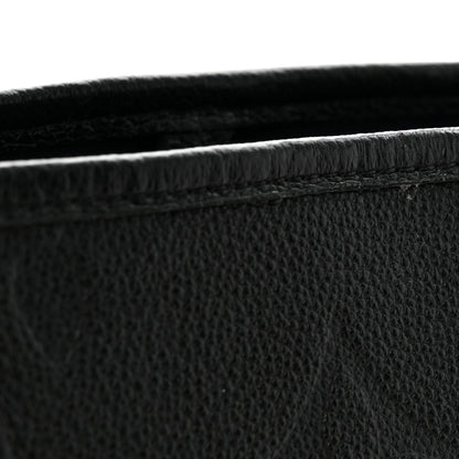 Louis Vuitton Empreinte Monogram Giant Neverfull MM Black 11 of 12