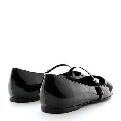 Louis Vuitton Patent Uniformes Ballet Flats 39.5 Black 4 of 9