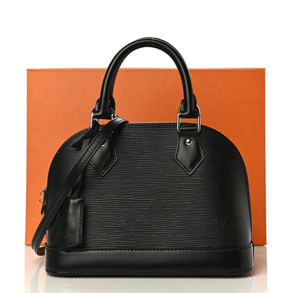 Louis Vuitton Epi Alma BB Black 11 of 11