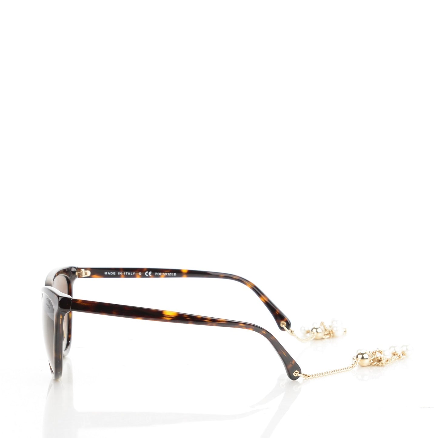 Acetate Polarized Fantasy Pearl Cat Eye Sunglasses 5341-H-A Tortoise