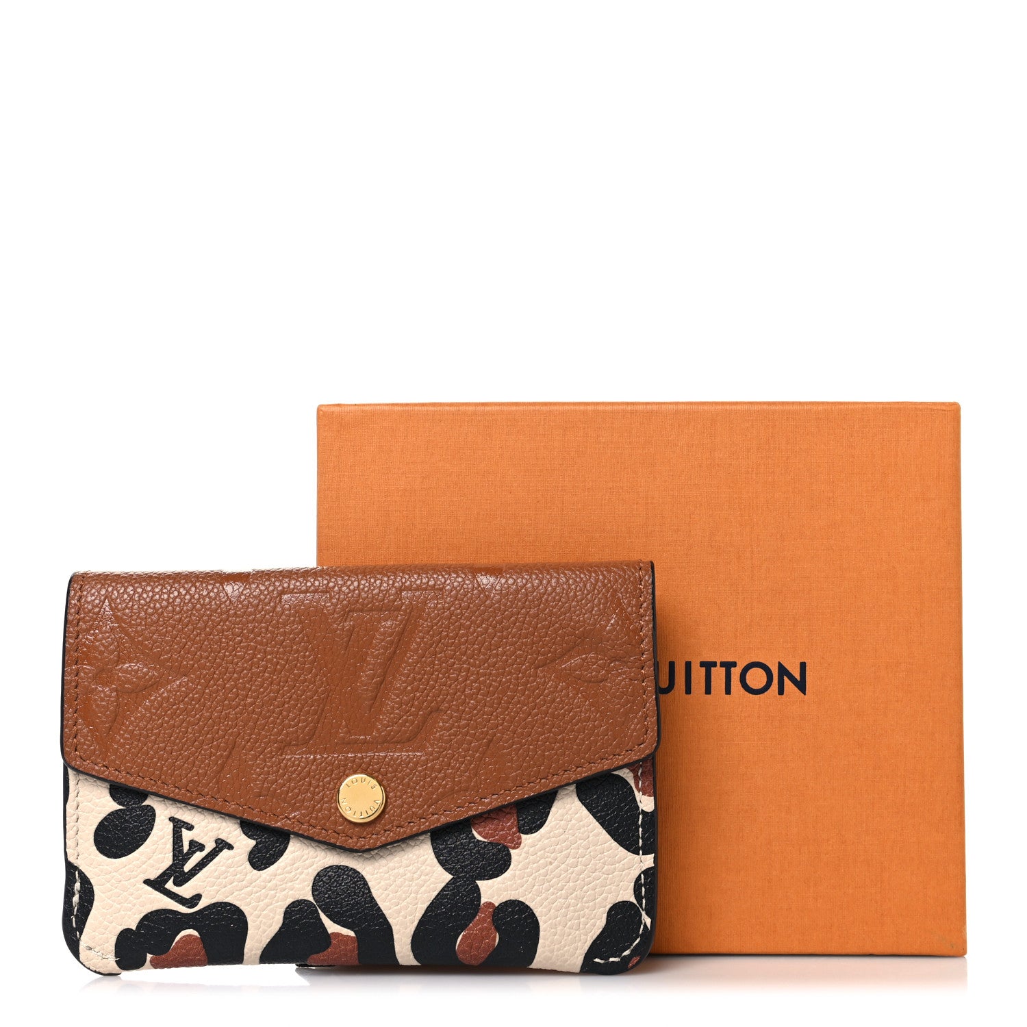 Louis Vuitton Empreinte Monogram Giant Wild At Heart Key Pouch Caramel 7 of 7