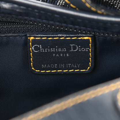 Christian Dior Monogram Saddle Bag Blue 6 of 9