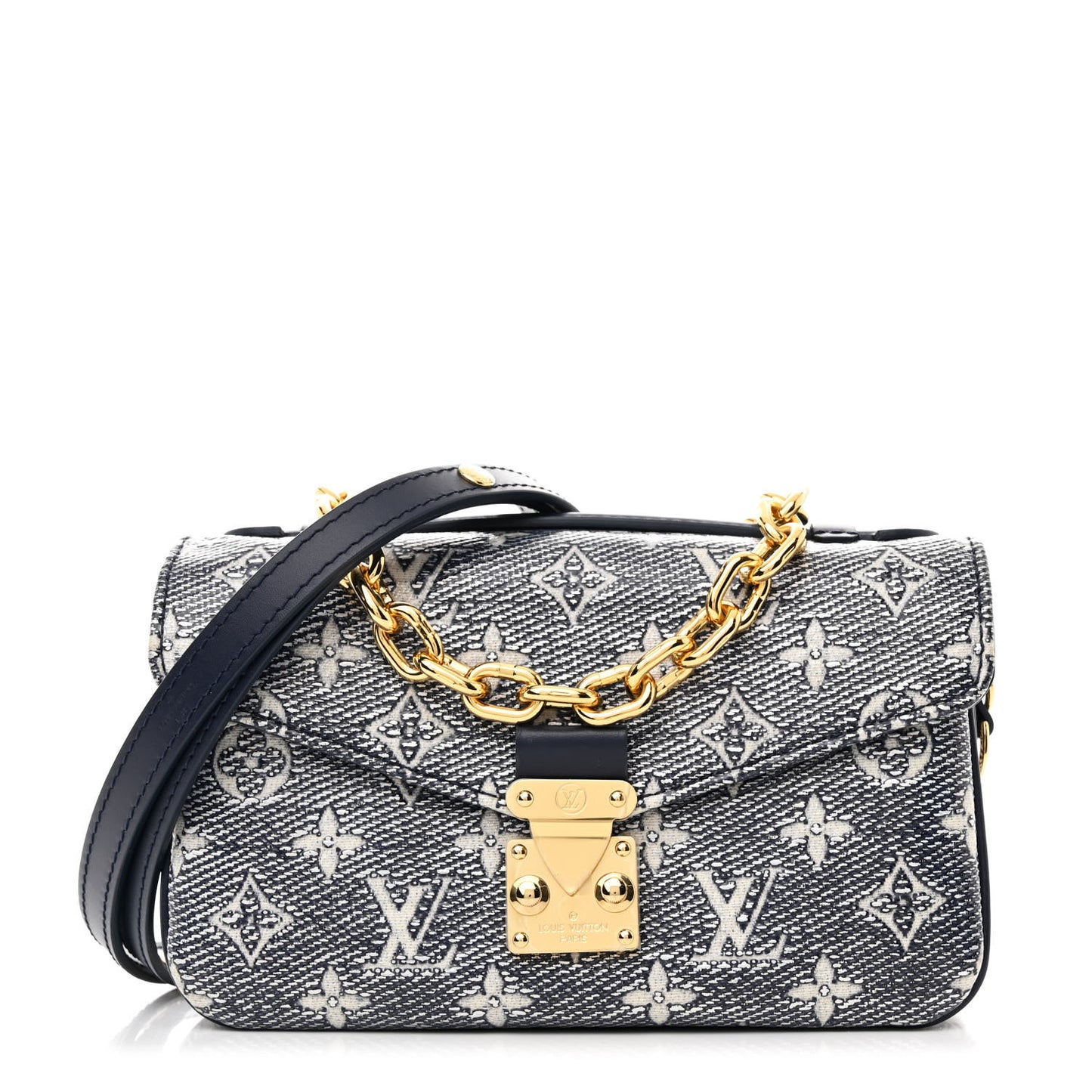 Monoglam Pochette Metis East West Blue