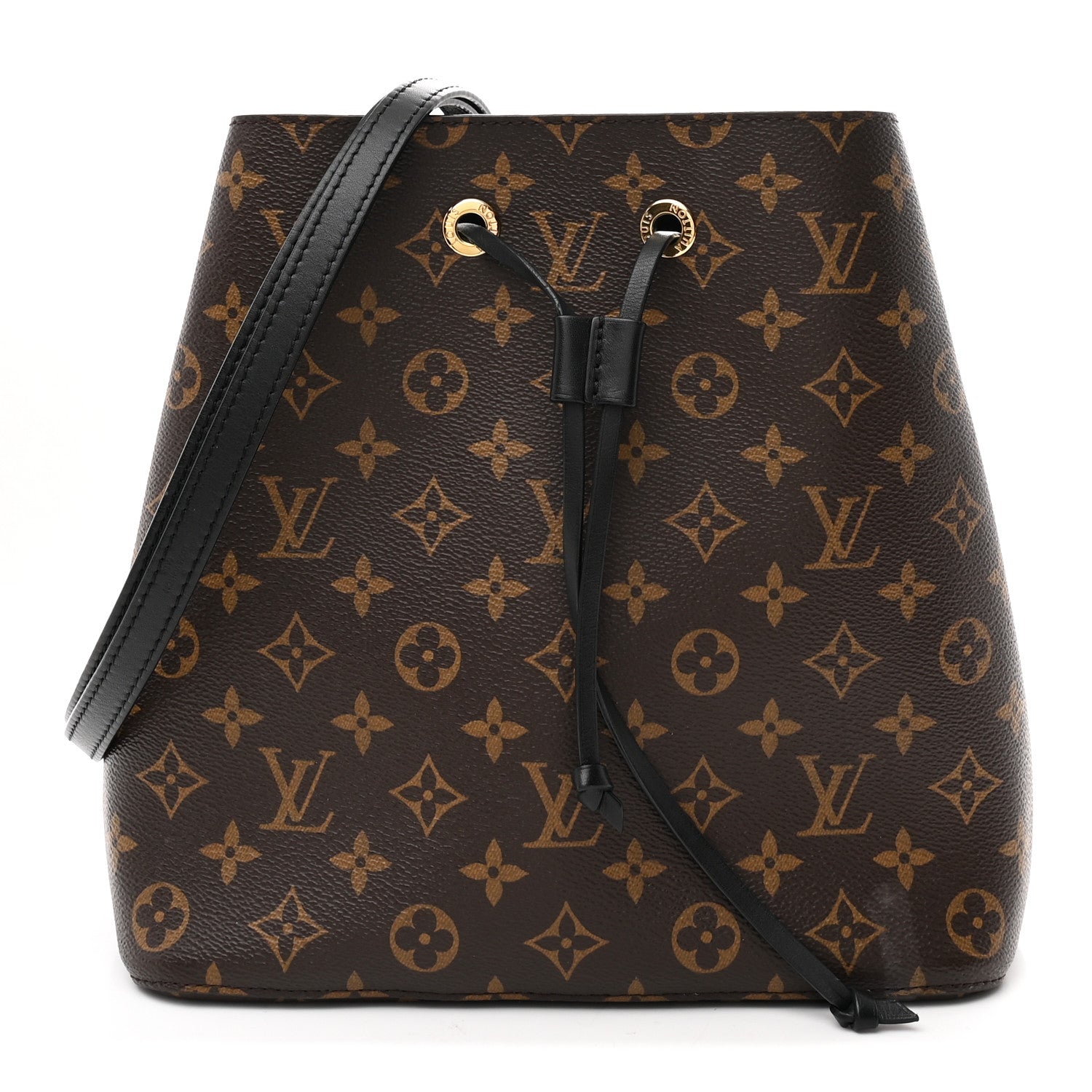 Louis Vuitton Monogram Neonoe MM  Black 1 of 11