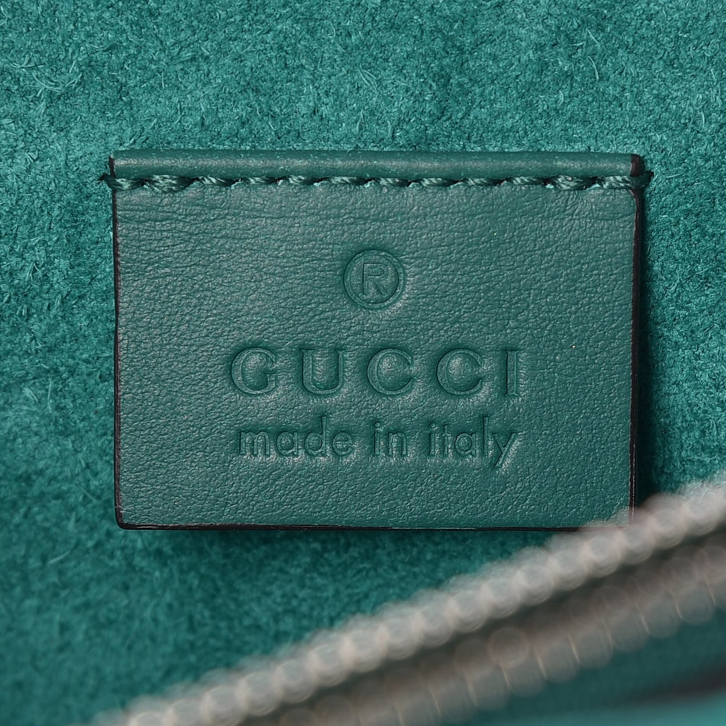 GG Supreme Monogram Willow Hill Embroidered Small Dionysus Shoulder Bag Emerald