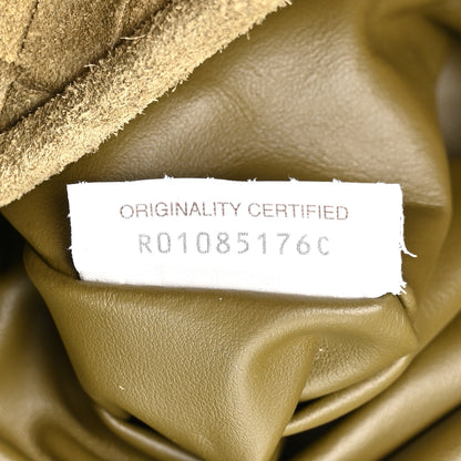 Bottega Veneta Suede Intrecciato Large Hop Mud 6 of 9