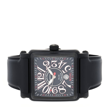 Franck Muller PVD Stainless Steel Rubber 45mm King Cortez Conquistador Automatic Watch Black 10000KSCNR 2 of 4