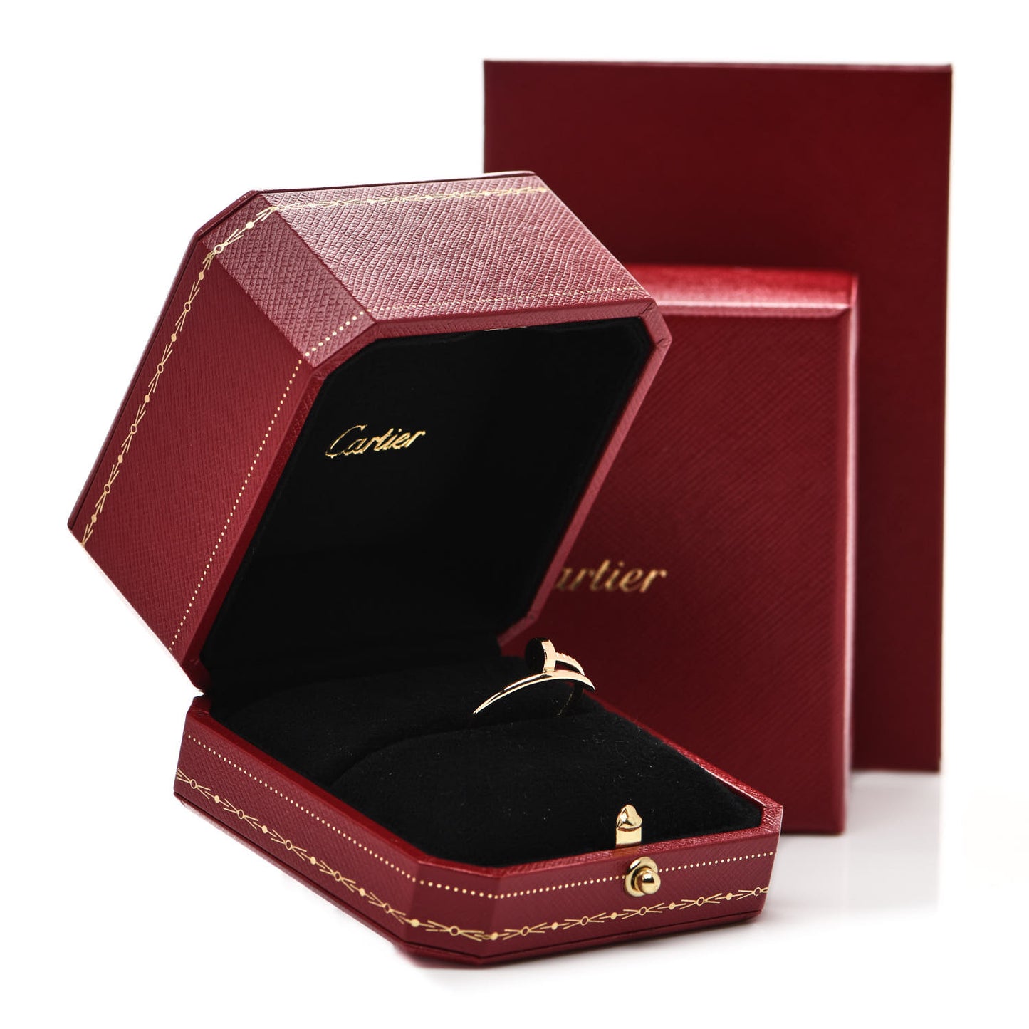 18K Yellow Gold Small Juste Un Clou Ring 58 8.25
