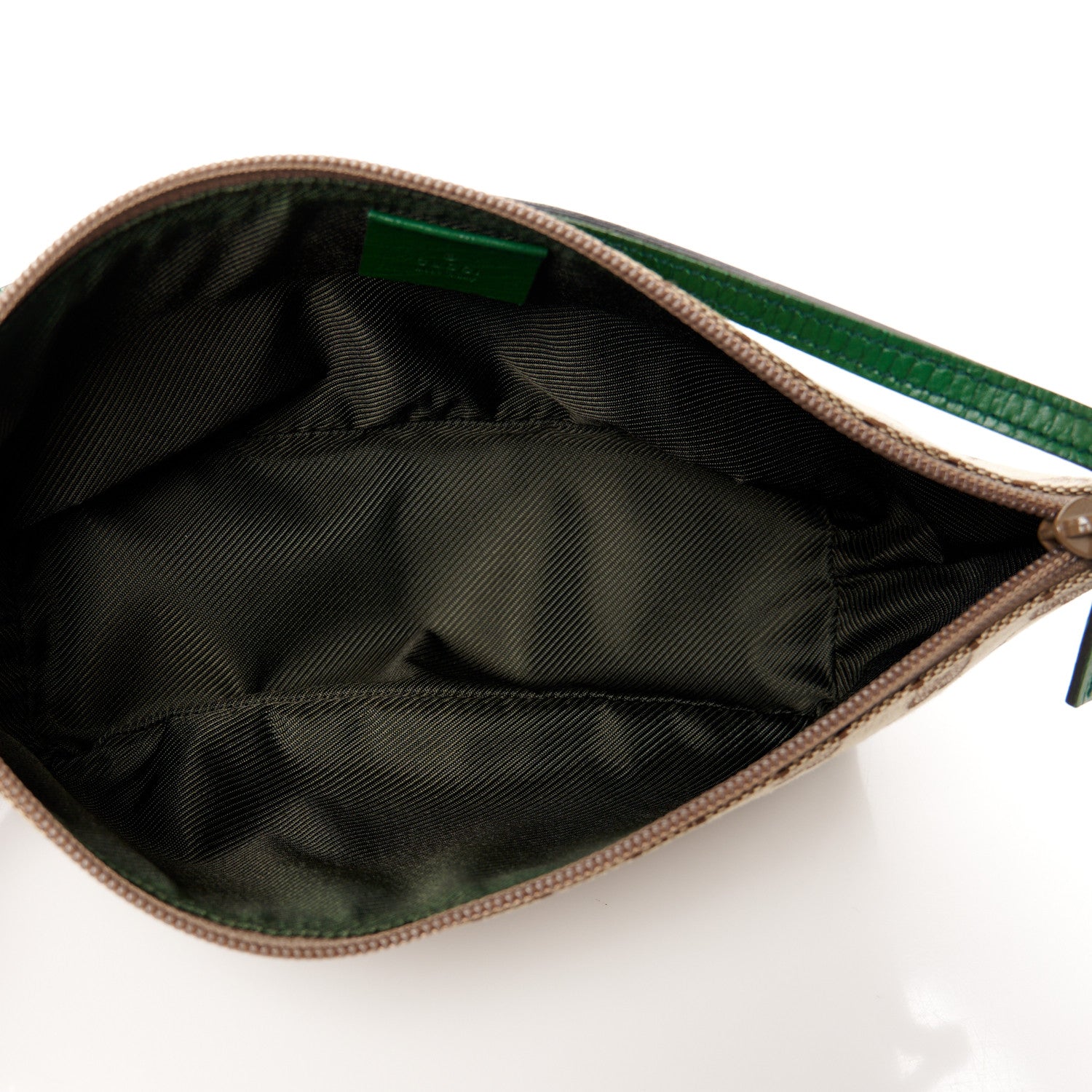Gucci Monogram Boat Pochette Green 5 of 11