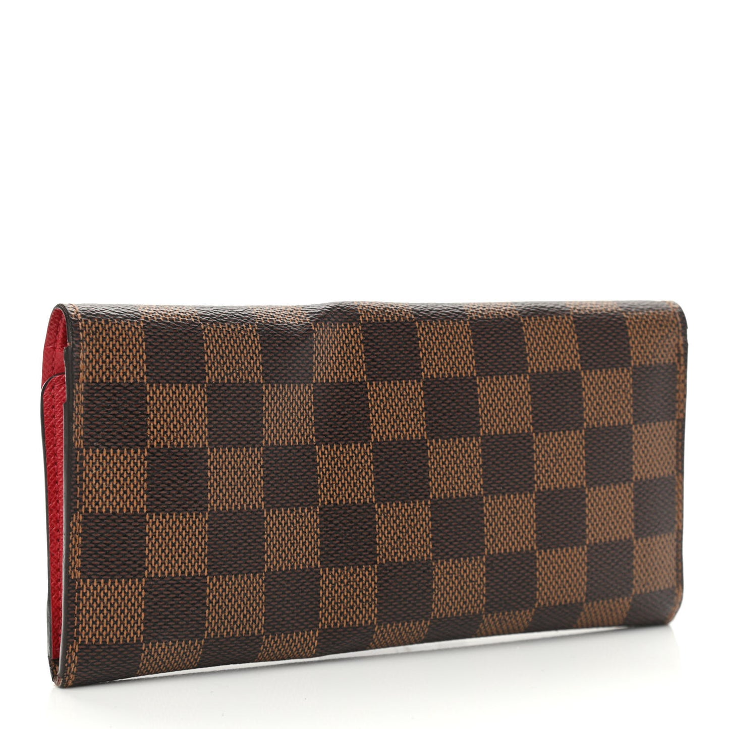 Damier Ebene Josephine Wallet Red