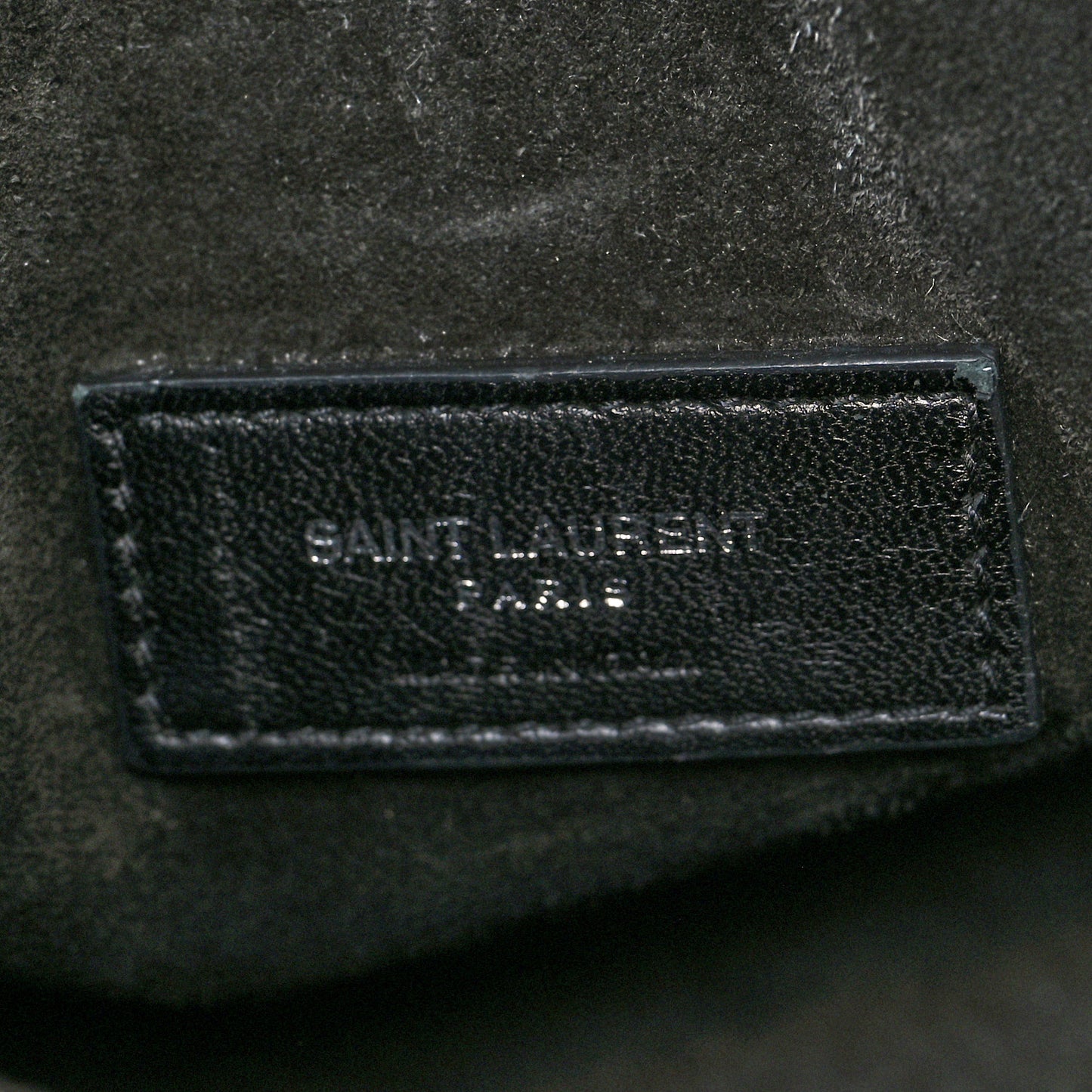 Calfskin Crocodile Embossed Small Supple Sac de Jour Black