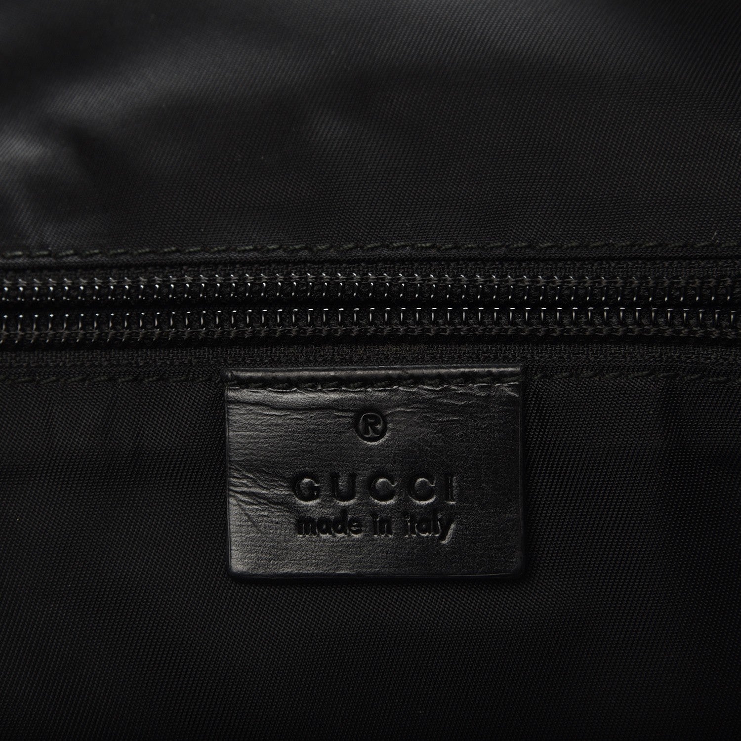 Gucci Coated Canvas Interlocking G Travel Backpack Black 7 of 8