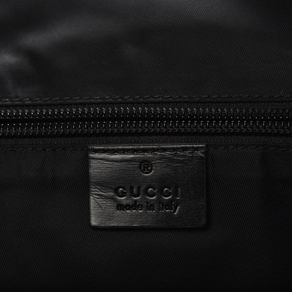 Gucci Coated Canvas Interlocking G Travel Backpack Black 7 of 8