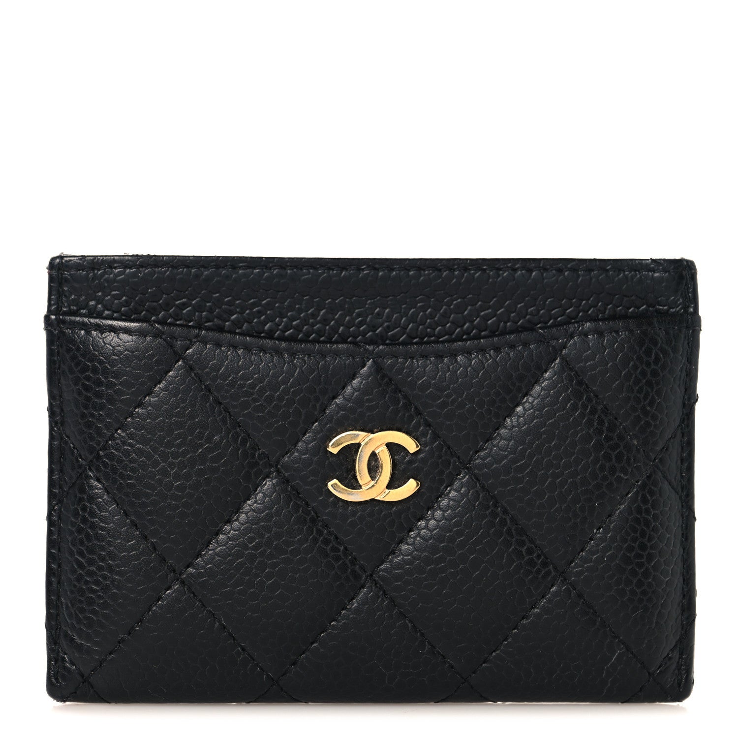 Chanel Caviar Quilted Card Holder Black 1 of 9