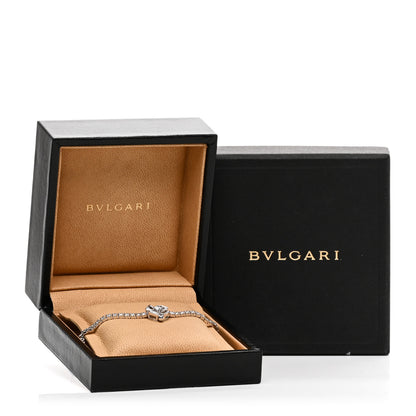 Bulgari 18K White Gold Diamond Fiorever Pave Bracelet S 4 of 4