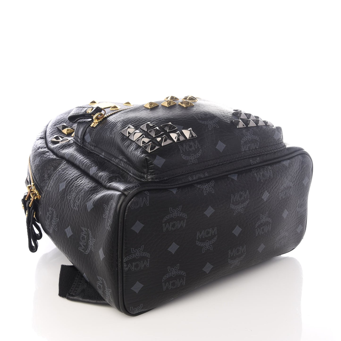 Visetos Studded Small Stark M Backpack Black