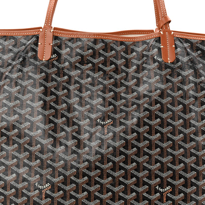 Goyard Goyardine Saint Louis GM Black Gold 9 of 11