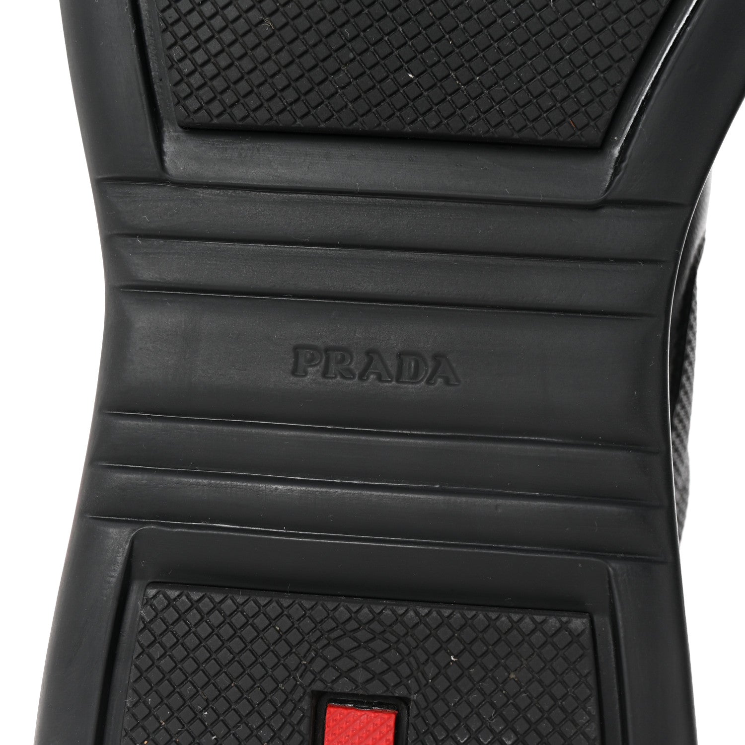 Prada Vitello Soft Mesh Mens America's Cup Sneakers  9.5 Black 7 of 10