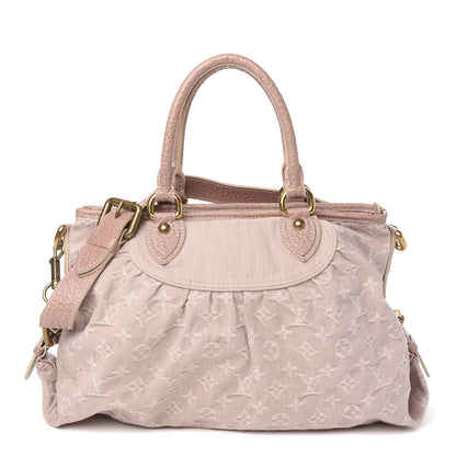 Louis Vuitton Denim Neo Cabby MM Rose 1 of 11