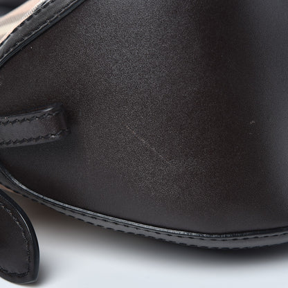 Burberry Haymarket Check Small Orchard Bowling Bag Chocolate 10 of 12