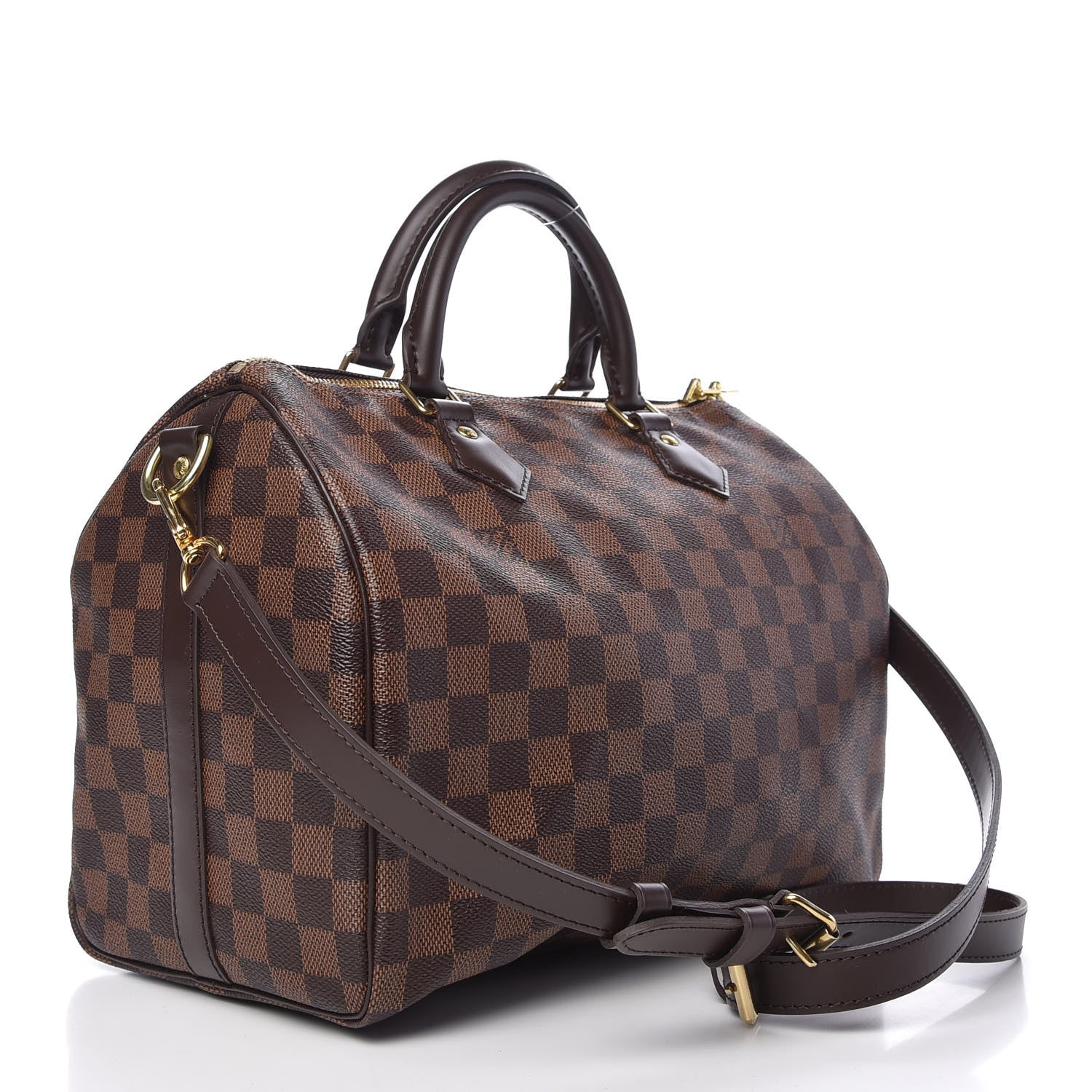 Louis Vuitton Damier Ebene Speedy Bandouliere 30 3 of 9