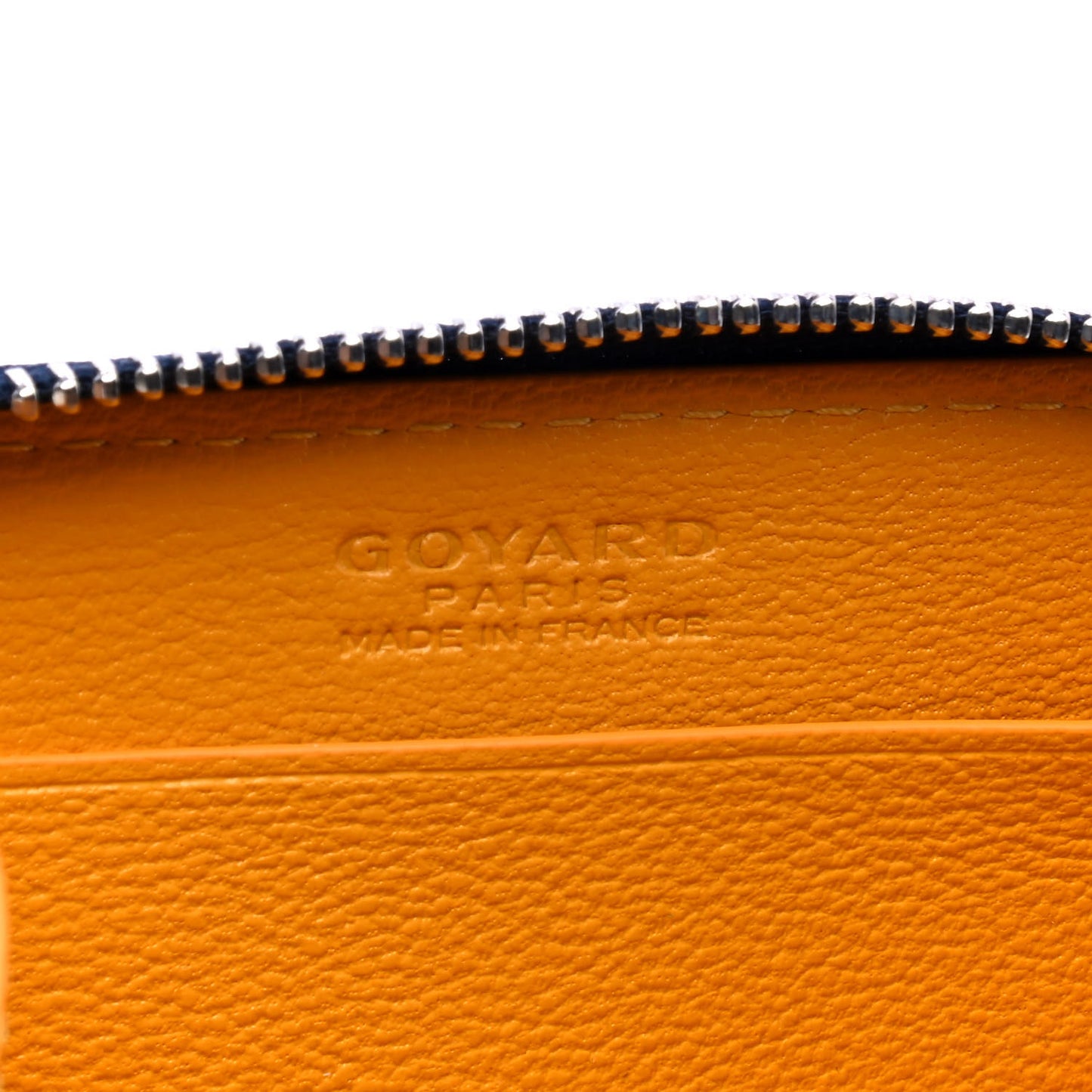 Goyardine Matignon PM Wallet Navy
