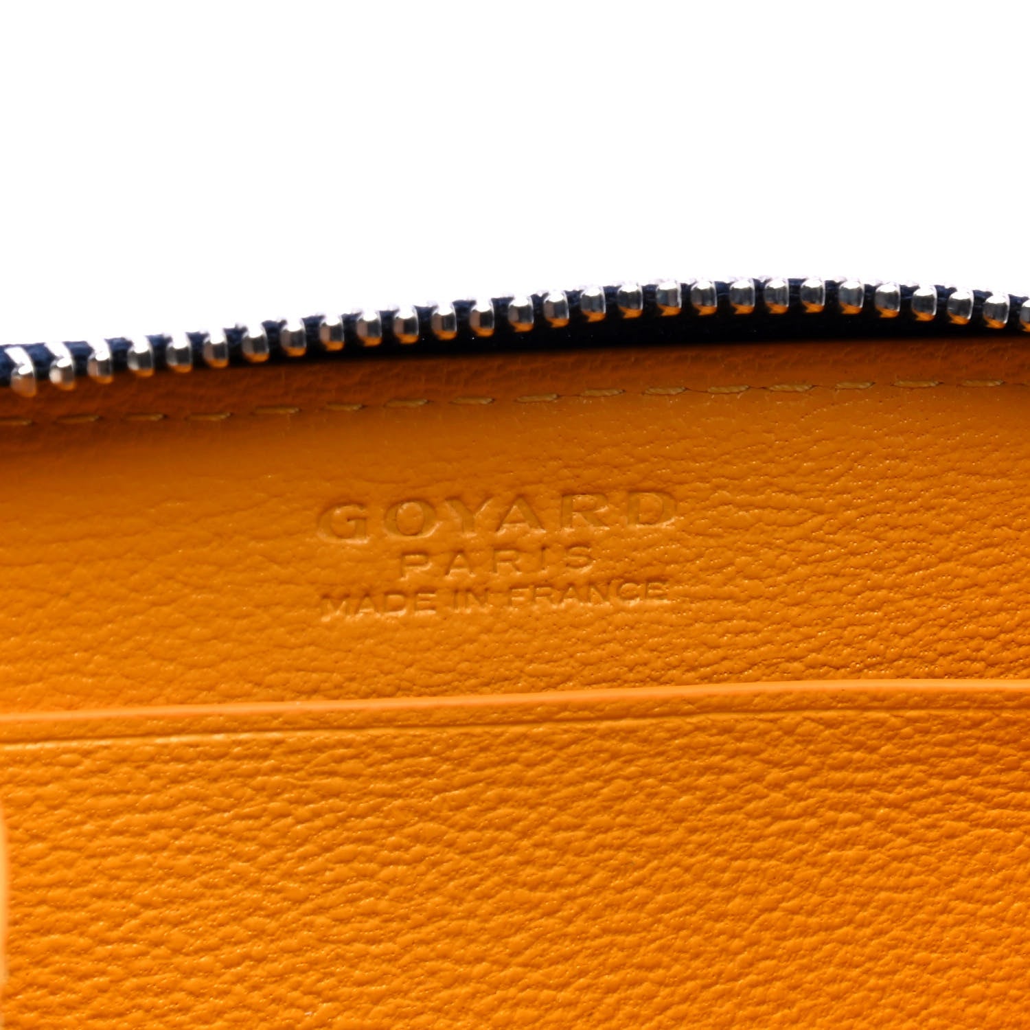 Goyard Goyardine Matignon PM Wallet Navy 4 of 6