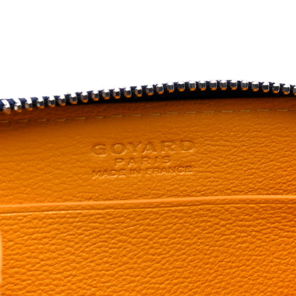 Goyard Goyardine Matignon PM Wallet Navy 4 of 6