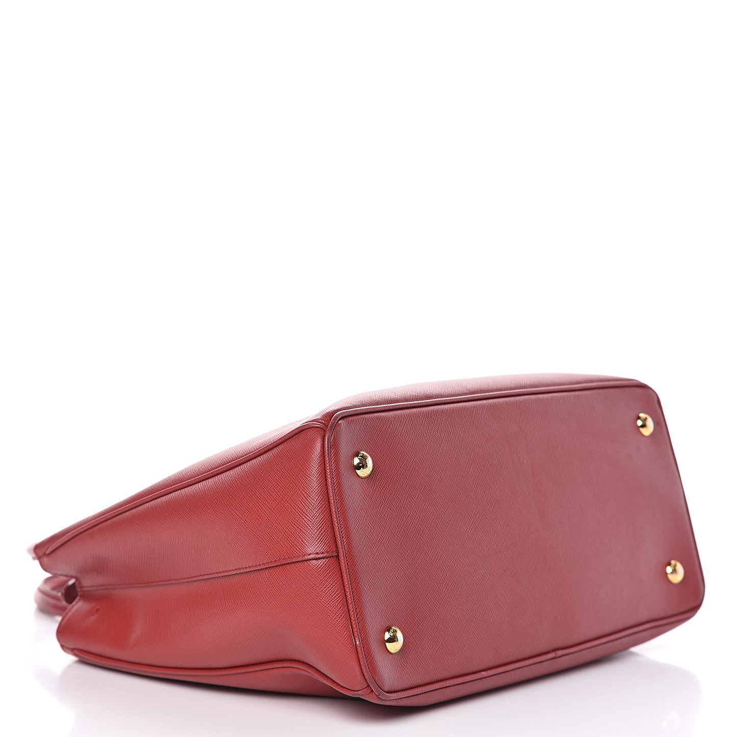 Saffiano Lux Medium Tote Fuoco