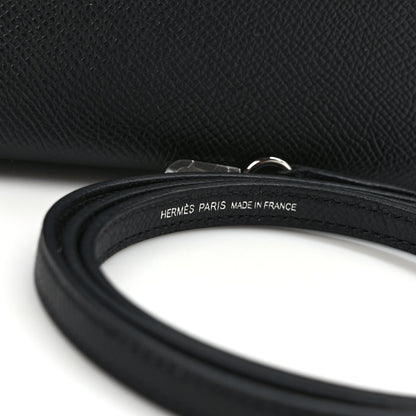 Hermes Epsom Horseshoe Mini Kelly Sellier 20 Black 8 of 11